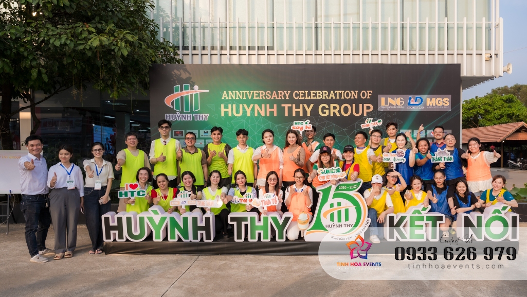 Tổ chức sự kiện kỷ niệm 15 năm thành lập công ty HCP - Tinh Hoa Events đồng hành cùng doanh nghiệp